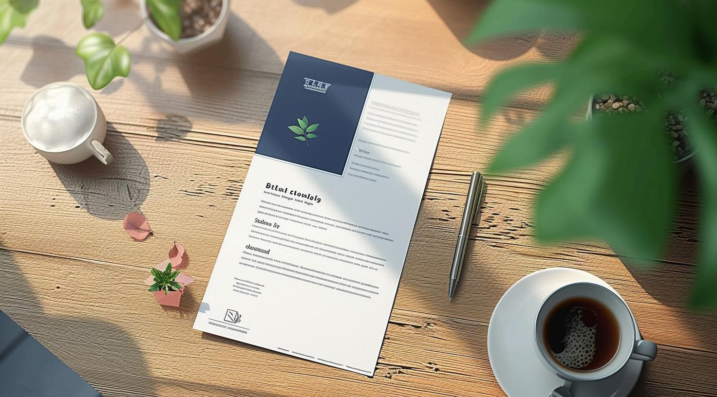 Anschreiben und Lebenslauf